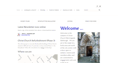 Desktop Screenshot of christchurchmorningside.org